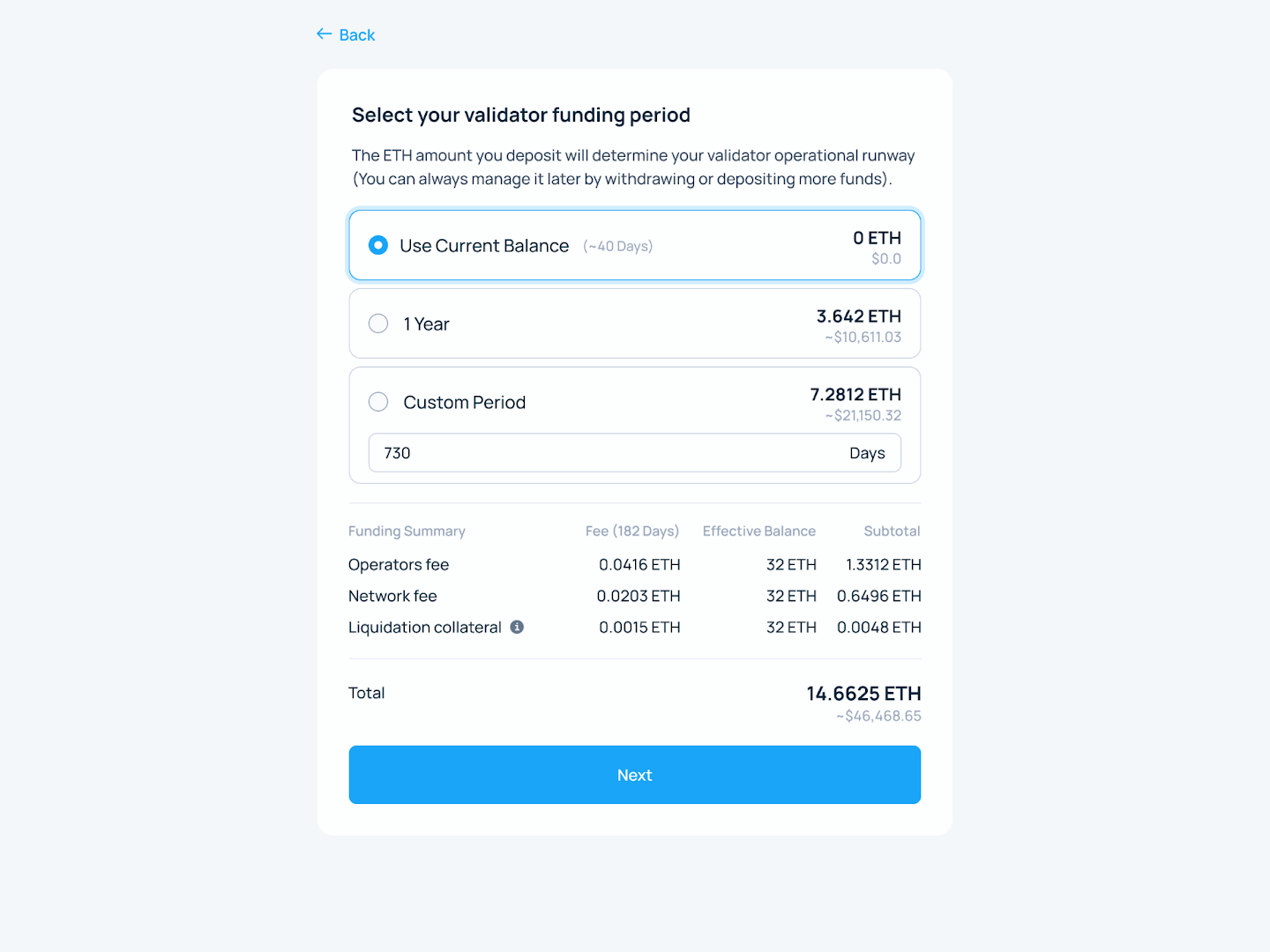 Migrate cluster to ETH